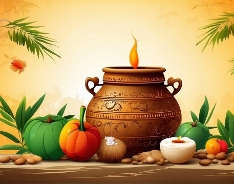 Profile Picture of Makar Sankranti Background Images Free