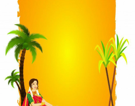 Happy Makar Sankranti Poster Banner Background