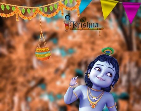 Janmashtami Editing Background