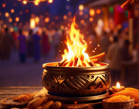 Happy Lohri Background Editing Images Free