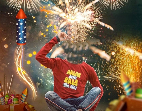 Diwali Without Head Background