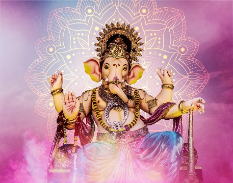 Happy Ganesh Chaturthi Background